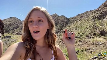 Amateur Threesome Outdoors Horny Hiking Ft Anna Bailey Molly Pills Outdoor Public Fucking POV