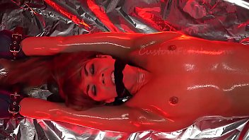 Scared Bound Model Roasted And Cut By Pendulum Bloodied And Dying Short Version