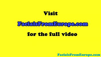Blonde Facial Loving Slut Dick Sucking