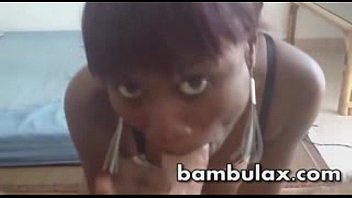 Black African Teen Blowjob Cum In Mouth