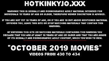 October 2019 News At Hotkinkyjo Site Double Anal Fisting Prolapse Public Nudity Large Dildos