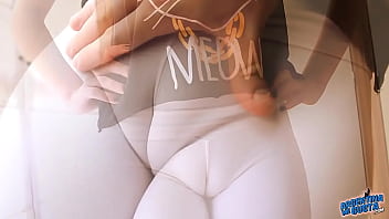 Amazingly Busty Blonde Teen With The Most Impressive Cameltoe