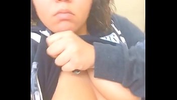 Risky Public Walmart Exposure Masturbation With Big Tits Lightskin Ebony