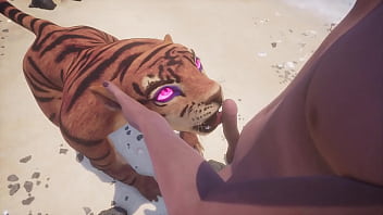 Wildlife Sandbox Needy Catgirl Pounces Stranded Sailor Can He Satisfy This Hungry Pussy