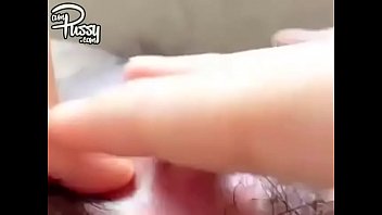 Japanese Girl Rubbing Her Big Clit To Orgasm
