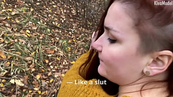 Public Pickup And Cum Inside The Girl Outdoors Kleomodel