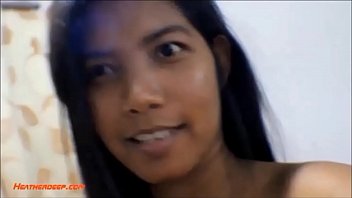 HD 9 Weeks Pregnant Thai Asian Teen Get Anal Creampie In Black Leather New