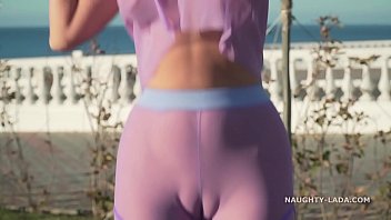 My New Transparent Workout Outfit Check Out My Cameltoe