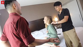 Karla Kush Gets Asian Fantasy Threesome With Two Asian Studs Bananafever
