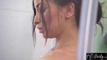 Sensual Shower Seduction By Big Breasted Babe Alyssia Kent S10 E9