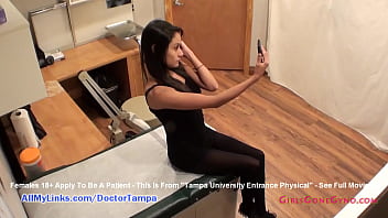 Shy Latina Alexa Chang S Exam Caught On Hidden Cameras By Doctor Tampa GirlsGoneGyno Com Tampa University Physical
